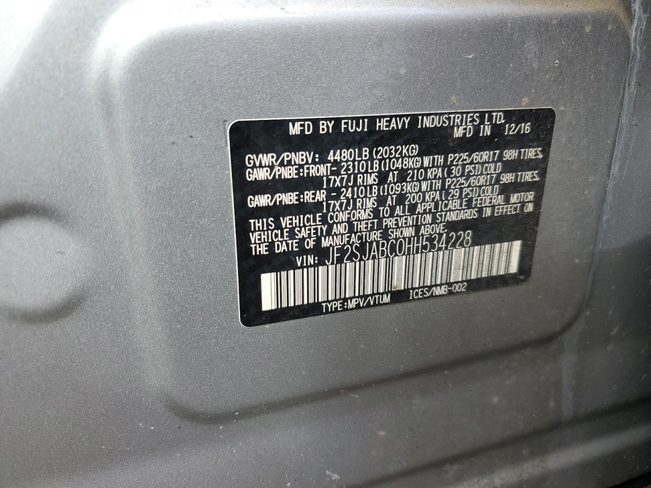 2017 Subaru Forester - Image 15