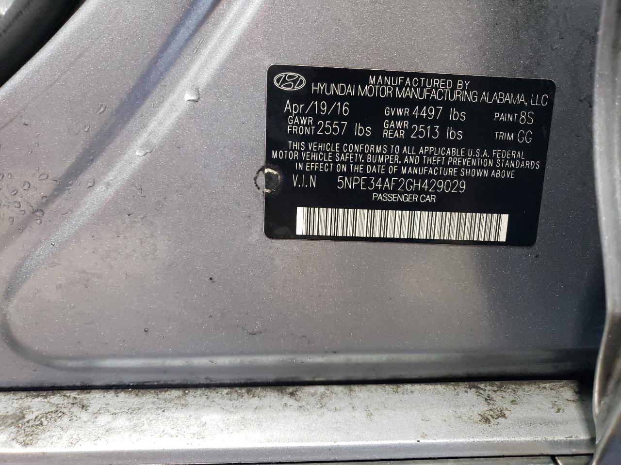 2016 Hyundai Sonata - Image 12