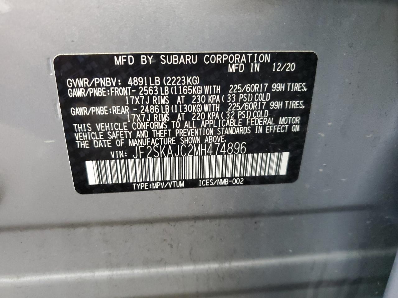 2021 Subaru Forester - Image 14