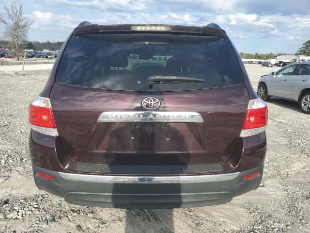 Паркетники TOYOTA HIGHLANDER 2013 Бордовий