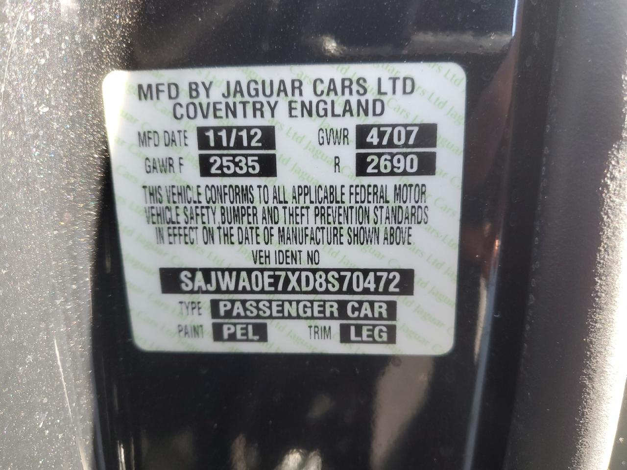 2013 Jaguar XF - Image 14