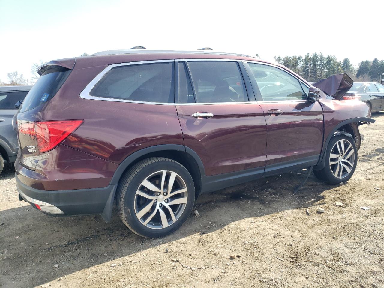 5FNYF6H96HB014943 HONDA PILOT 2017
