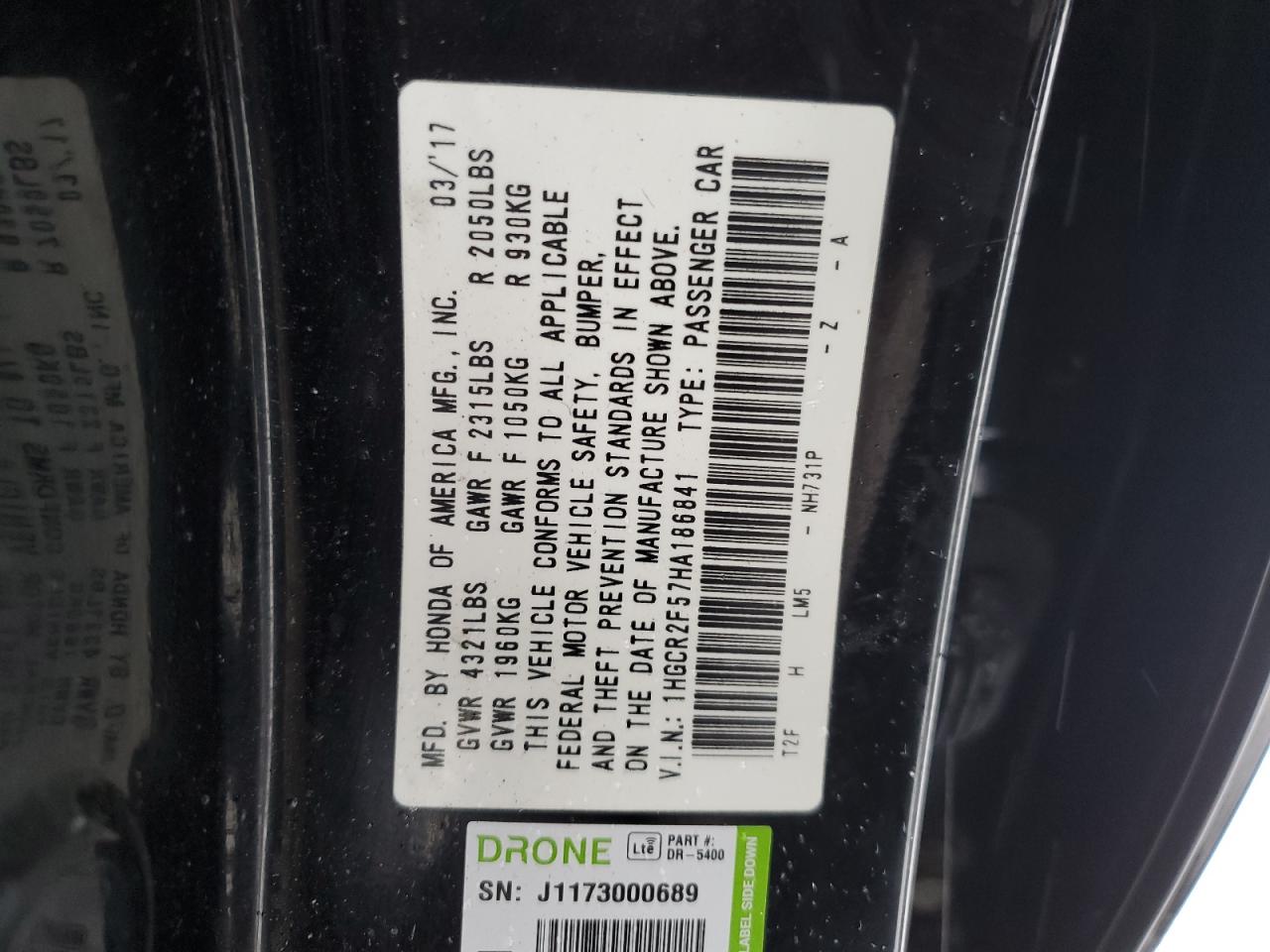 2017 Honda Accord - Image 14