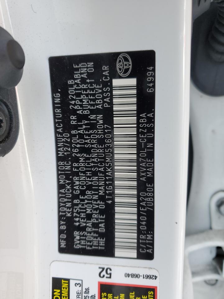 2021 Toyota Camry - Image 12
