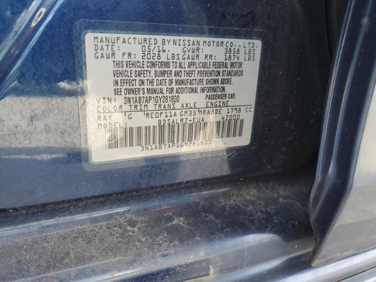 2016 Nissan Sentra - Image 12