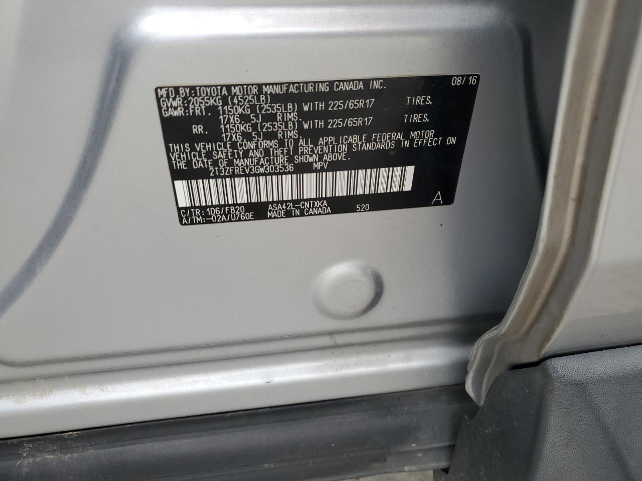 2016 Toyota RAV 4 - Image 13