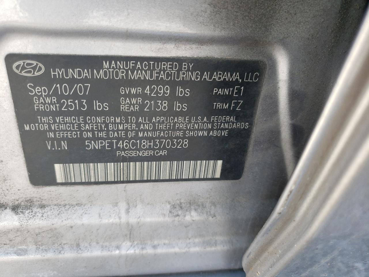 2008 Hyundai Sonata - Image 12