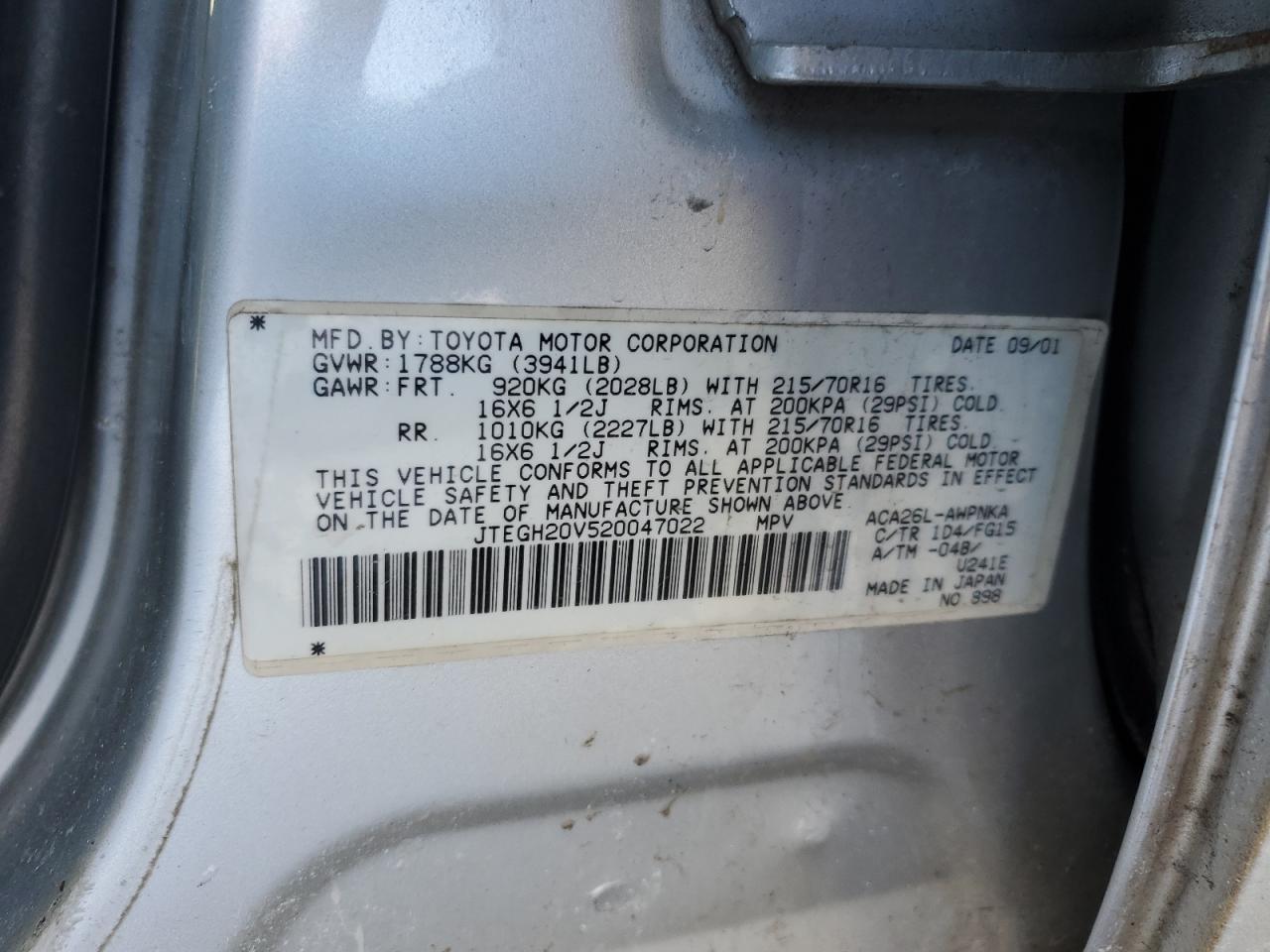 2002 Toyota RAV 4 - Image 14