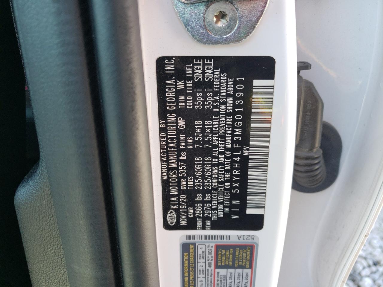 2021 Kia Sorento - Image 13