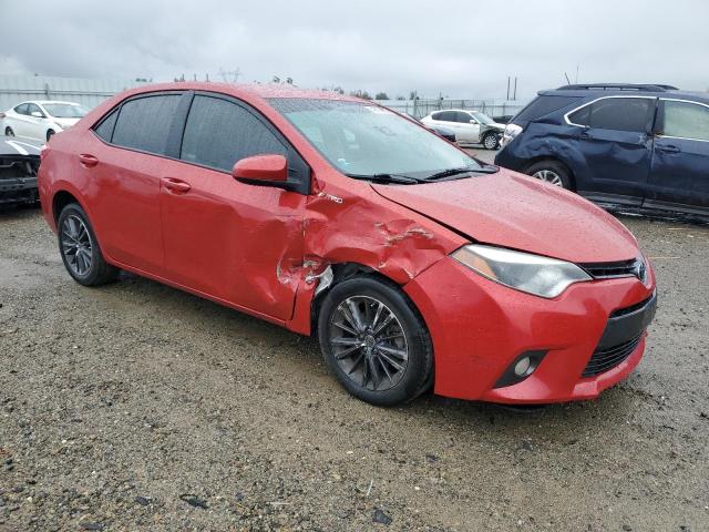  TOYOTA COROLLA 2016 Красный