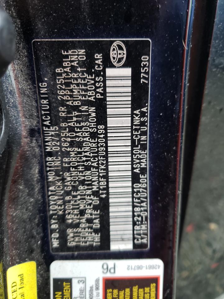 2015 Toyota Camry - Image 13