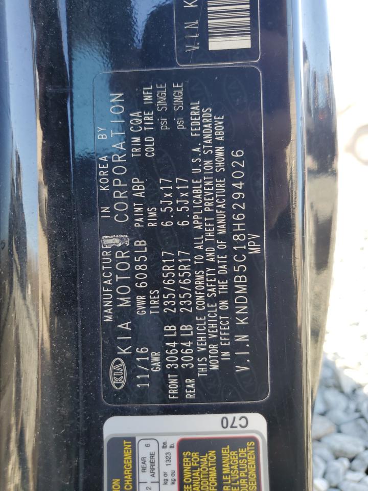 2017 Kia Sedona - Image 13