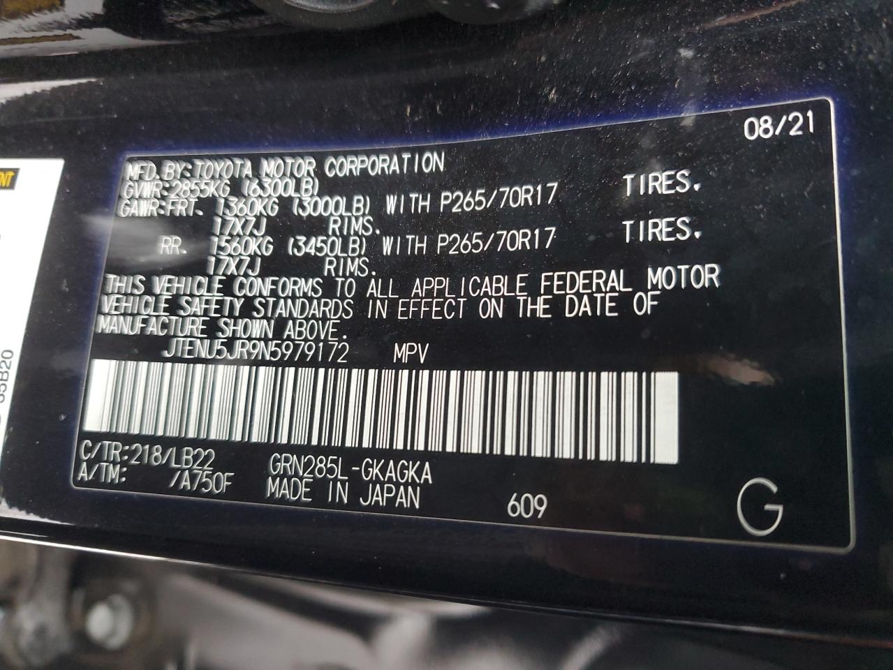 2022 Toyota 4Runner - Image 13