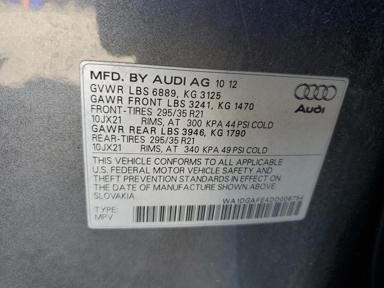 2013 Audi Q7 - Image 12