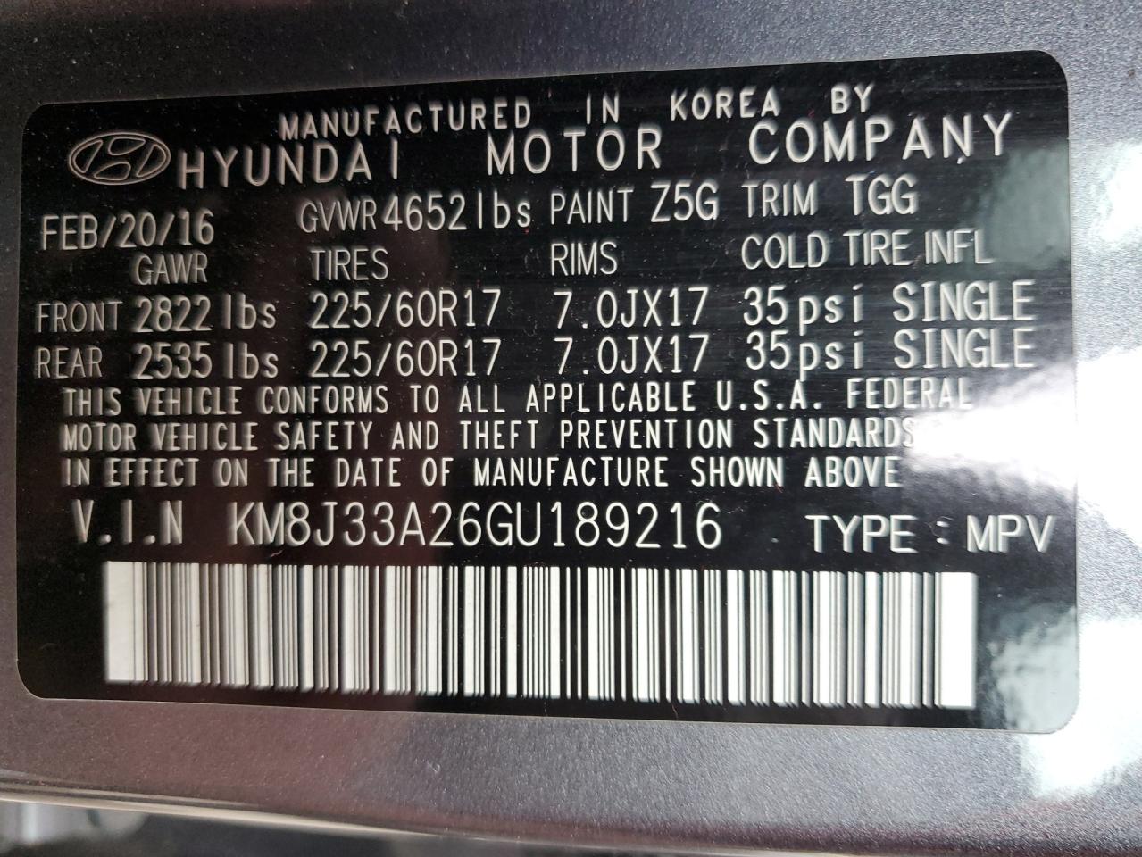 2016 Hyundai Tucson - Image 13