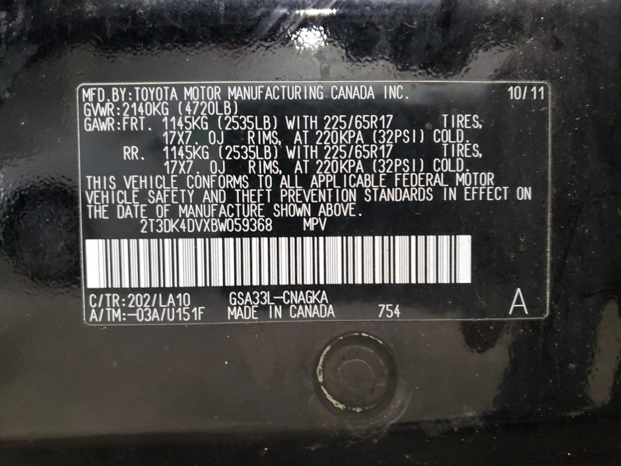 2011 Toyota RAV 4 - Image 14