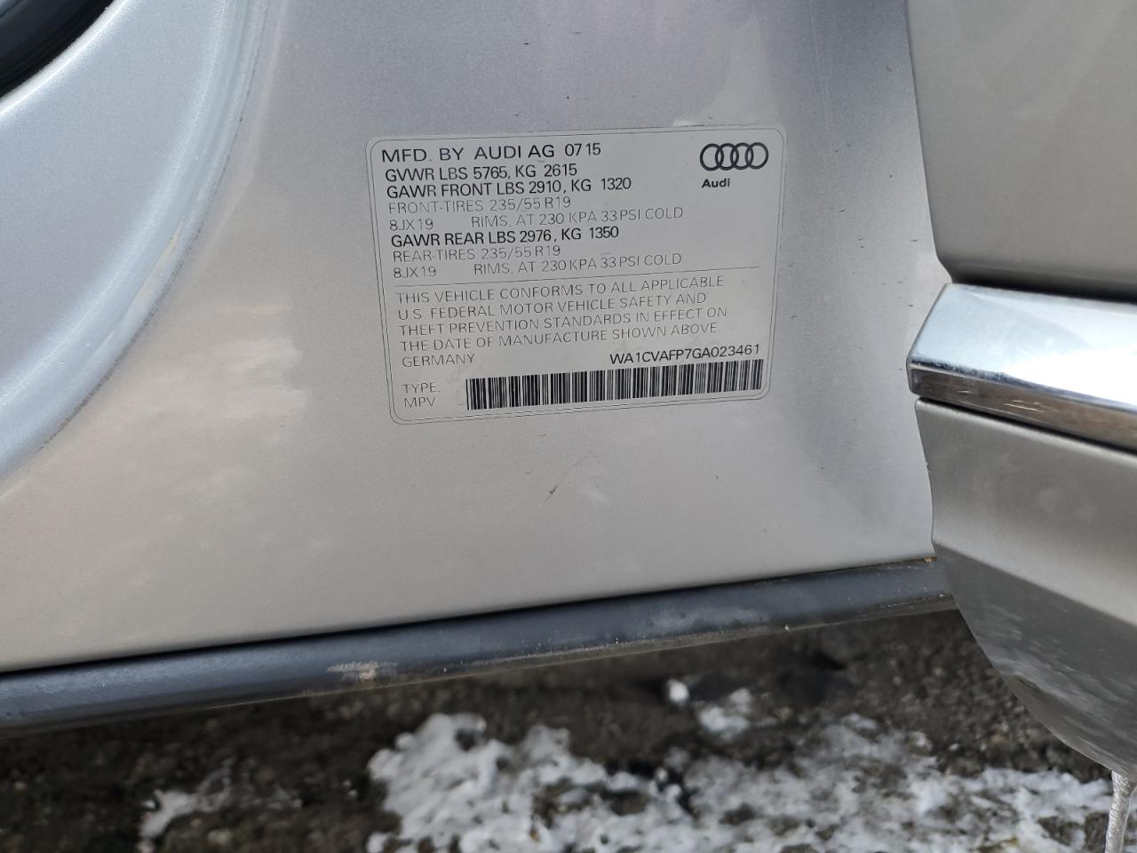 2016 Audi Q5 - Image 14