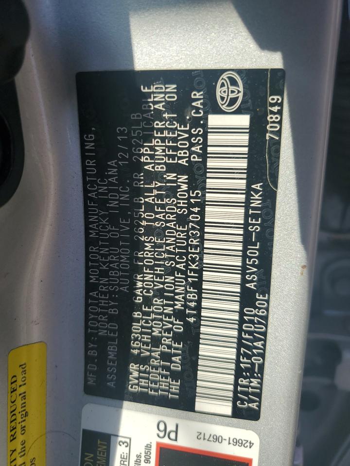 2014 Toyota Camry - Image 12