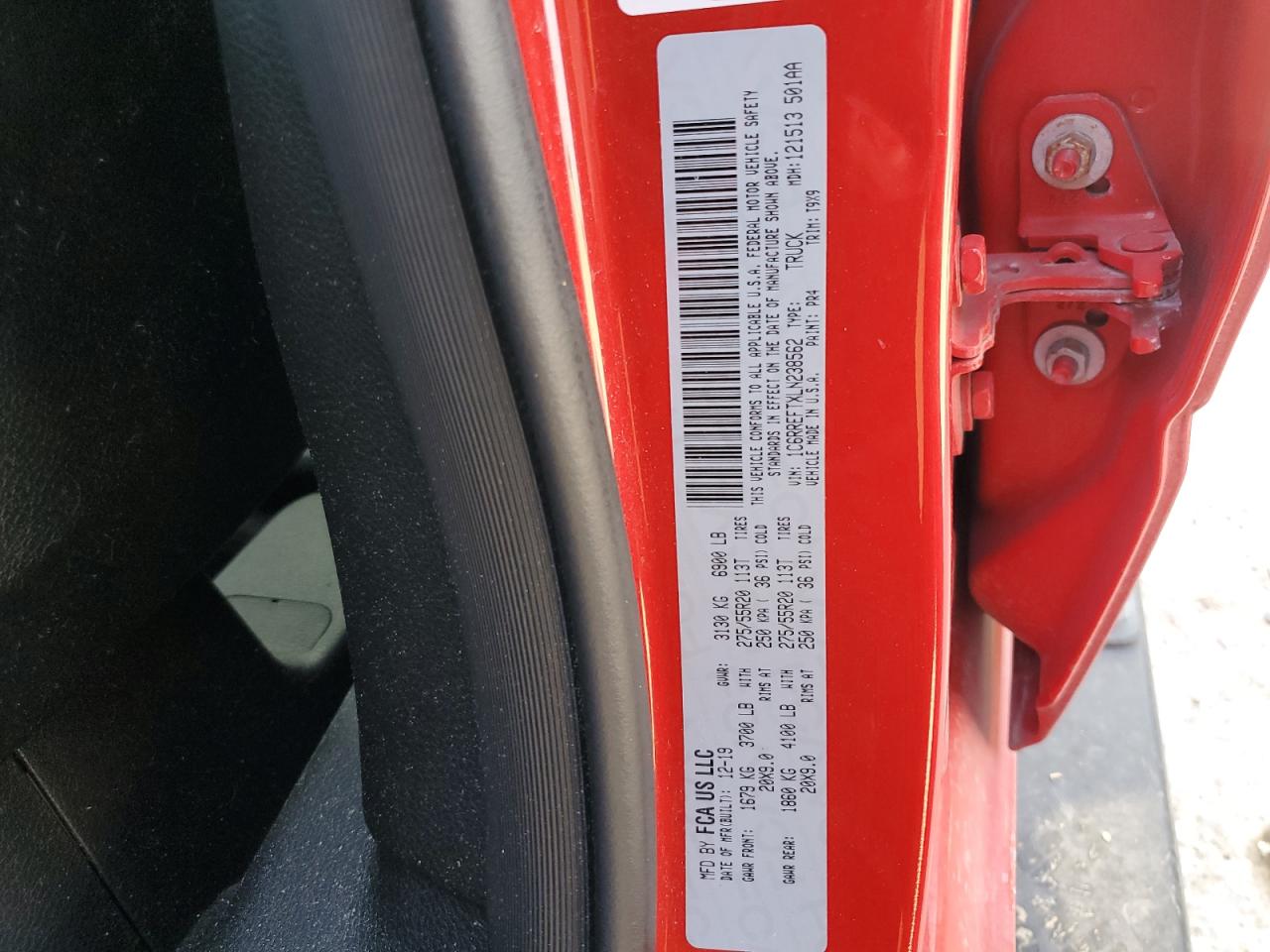 2020 RAM 1500 - Image 12