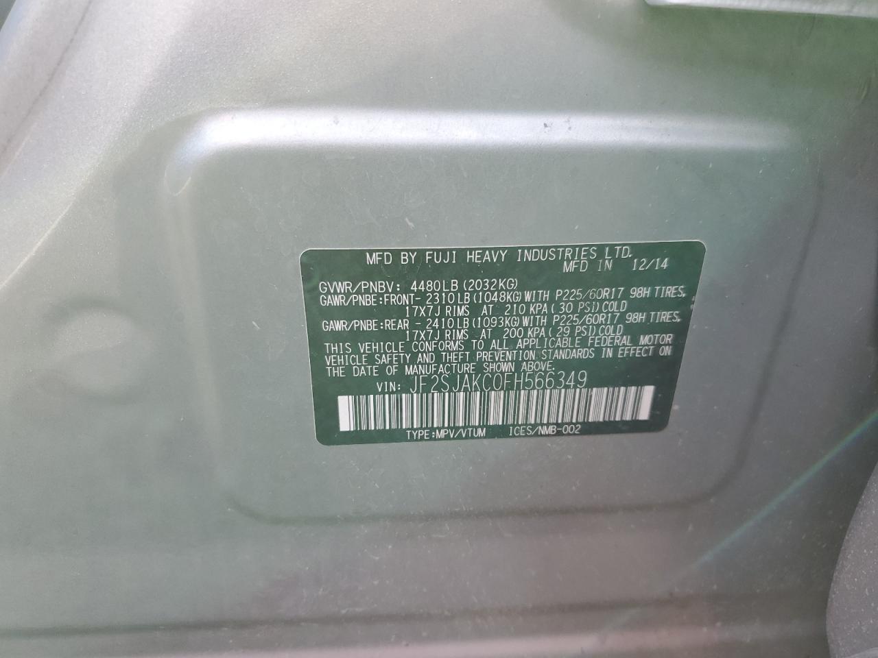 2015 Subaru Forester - Image 13