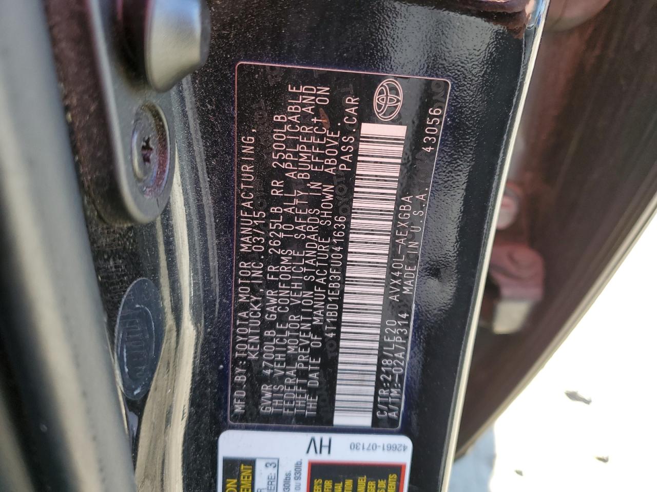 2015 Toyota Avalon - Image 12