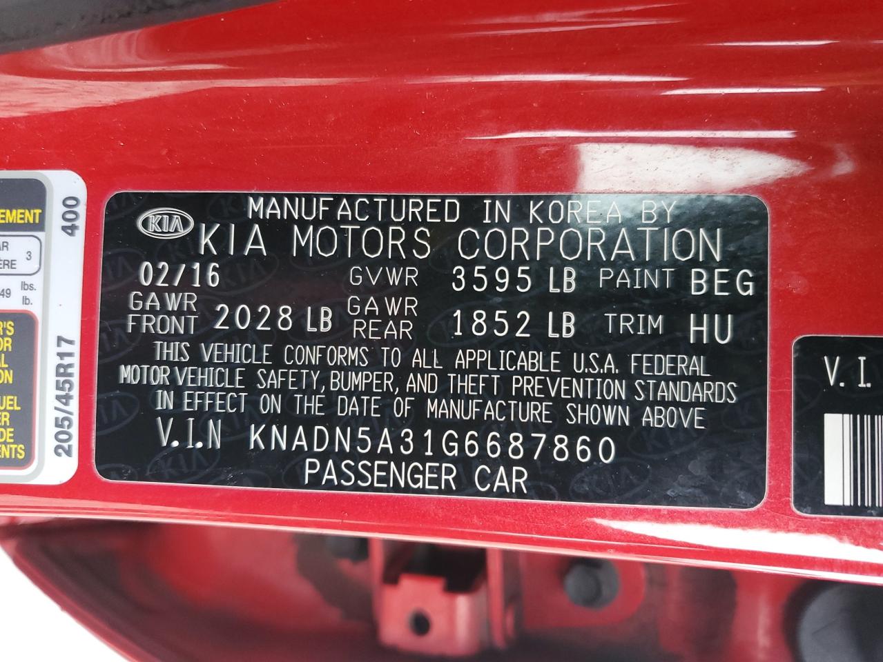 2016 Kia Rio - Image 12