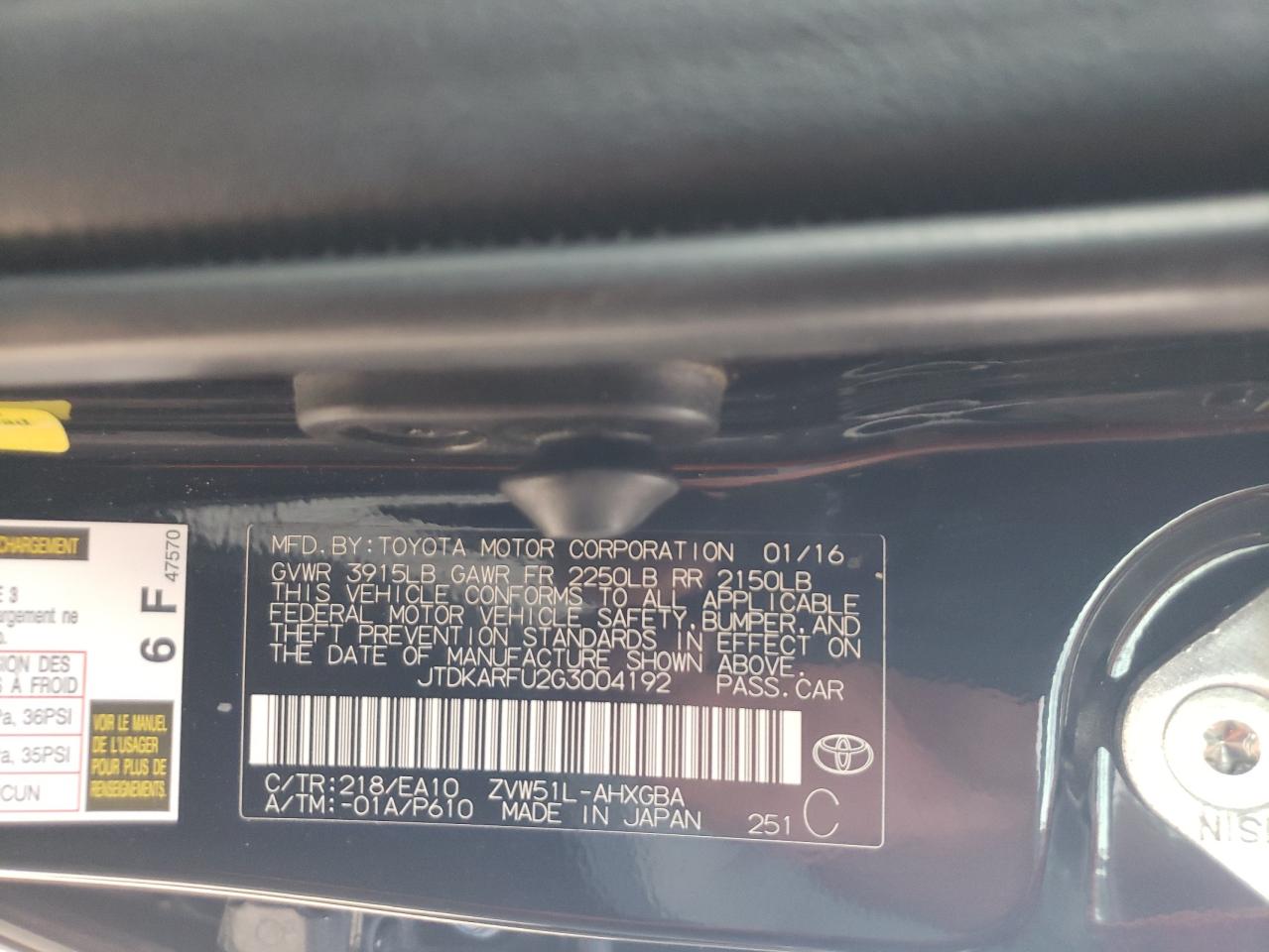 2016 Toyota Prius - Image 13