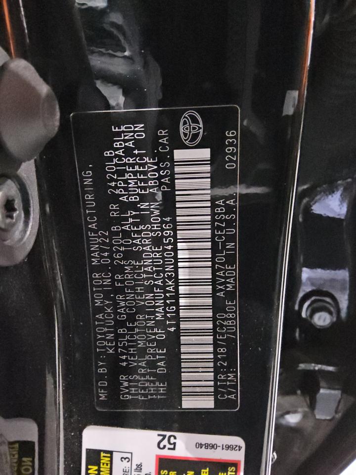 2022 Toyota Camry - Image 13