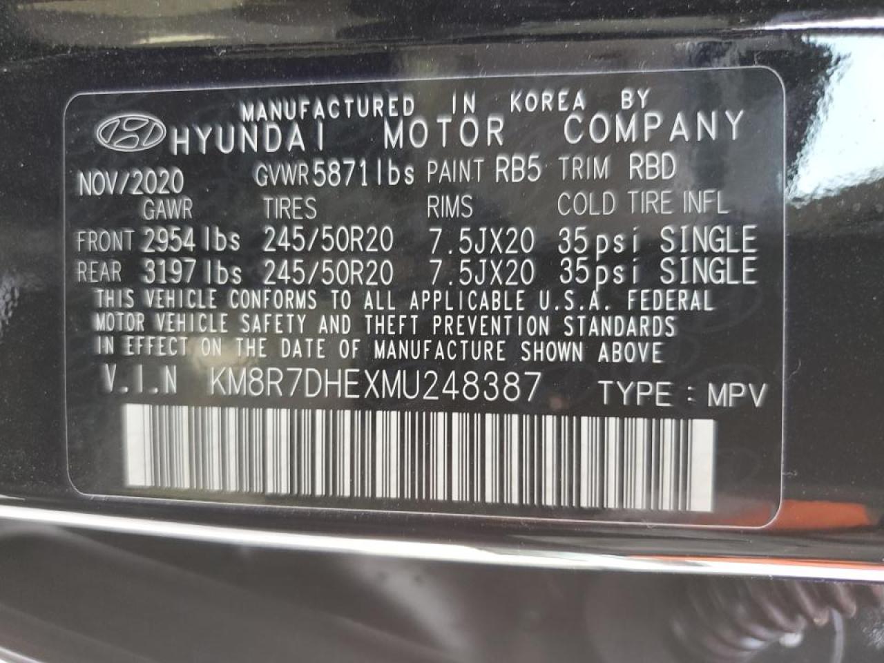 2021 Hyundai Palisade - Image 16
