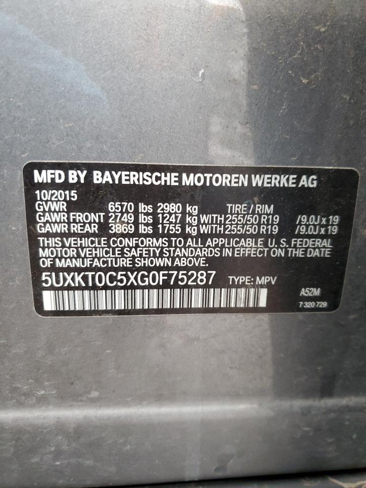 2016 BMW X5 - Image 13