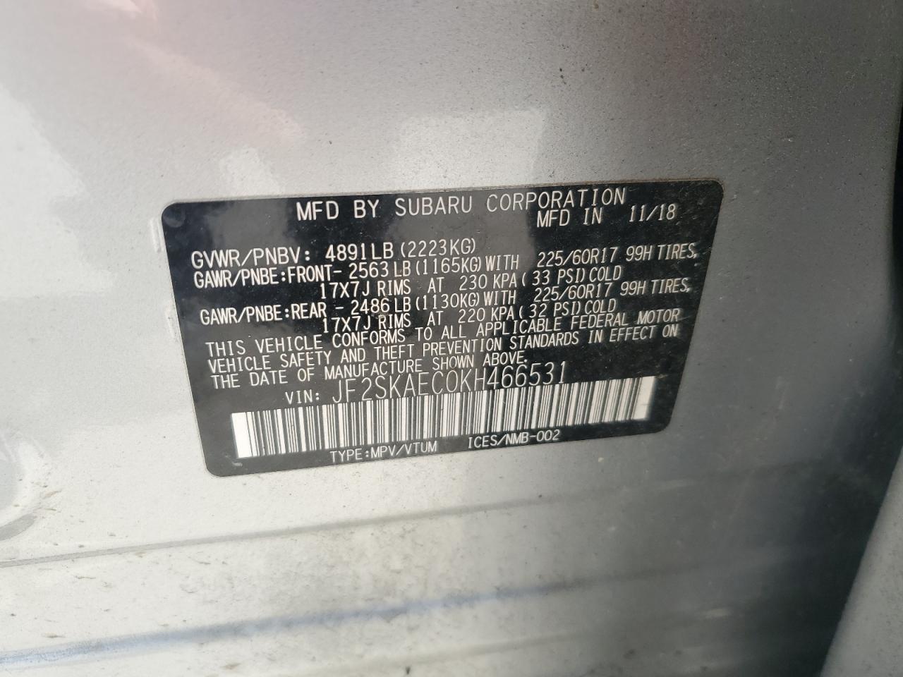 2019 Subaru Forester - Image 13