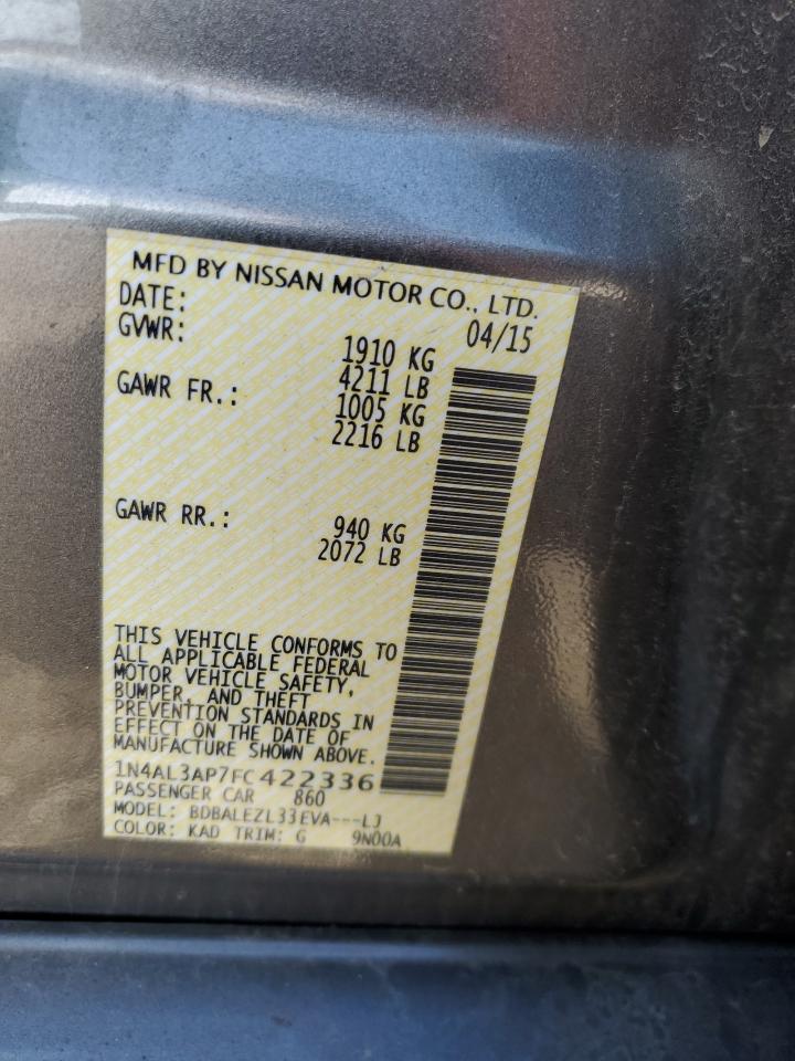 2015 Nissan Altima - Image 12