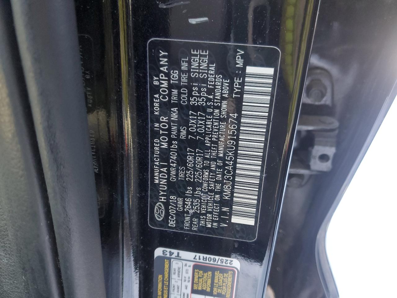 2019 Hyundai Tucson - Image 13