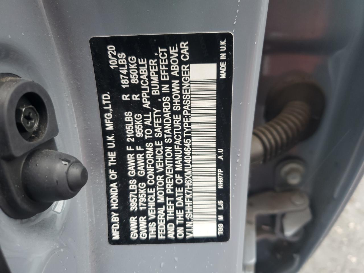 2021 Honda Civic - Image 15