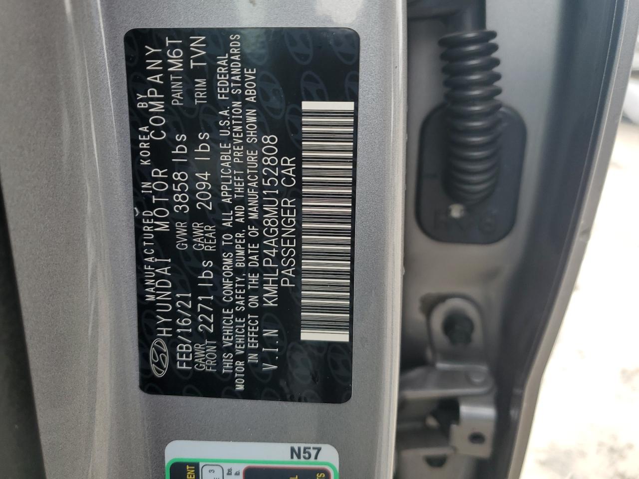 2021 Hyundai Elantra - Image 15
