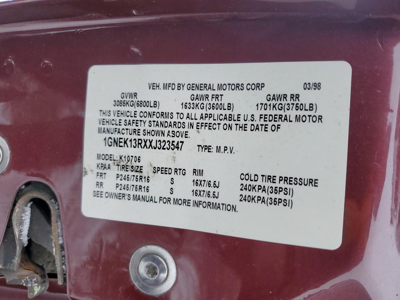 1999 Chevrolet Tahoe - Image 15