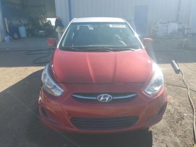  HYUNDAI ACCENT 2015 Czerwony