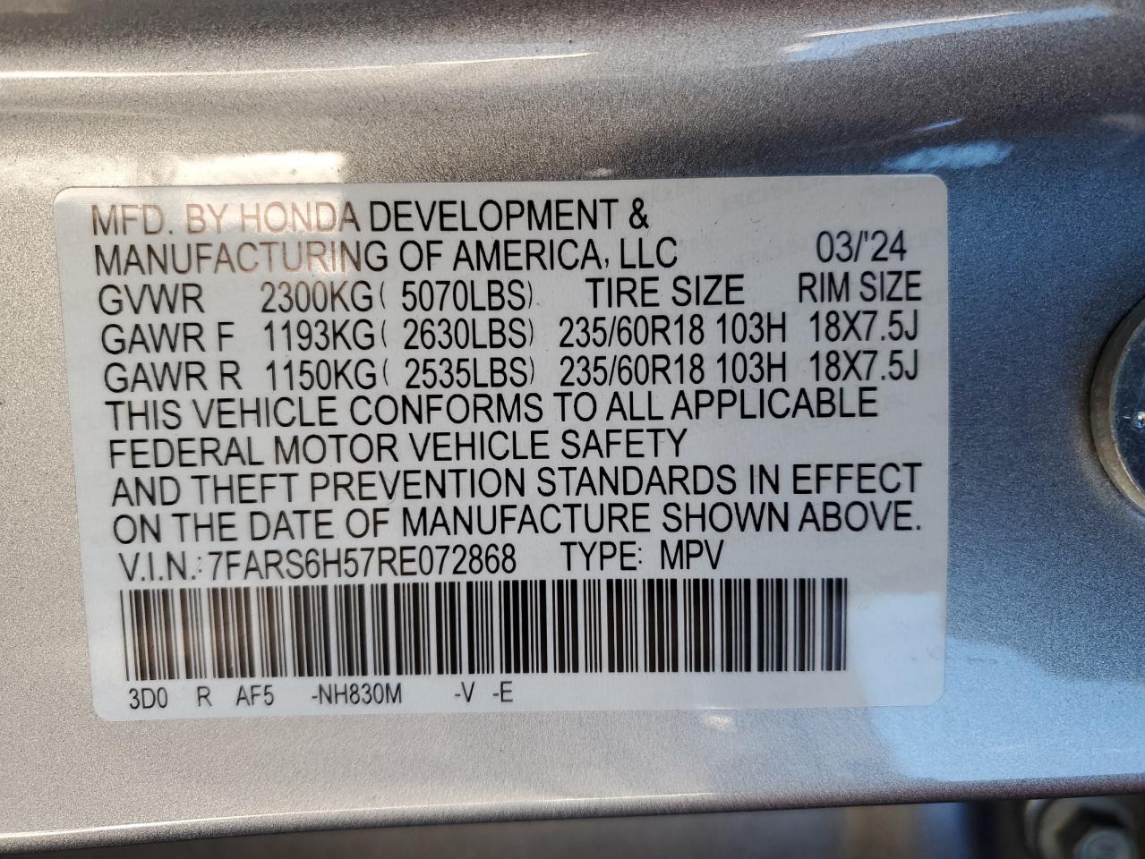 2024 Honda CR-V - Image 13