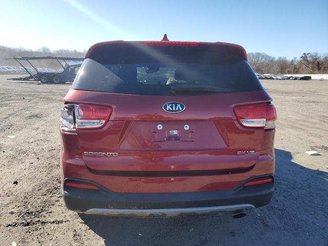  KIA SORENTO 2018 Червоний