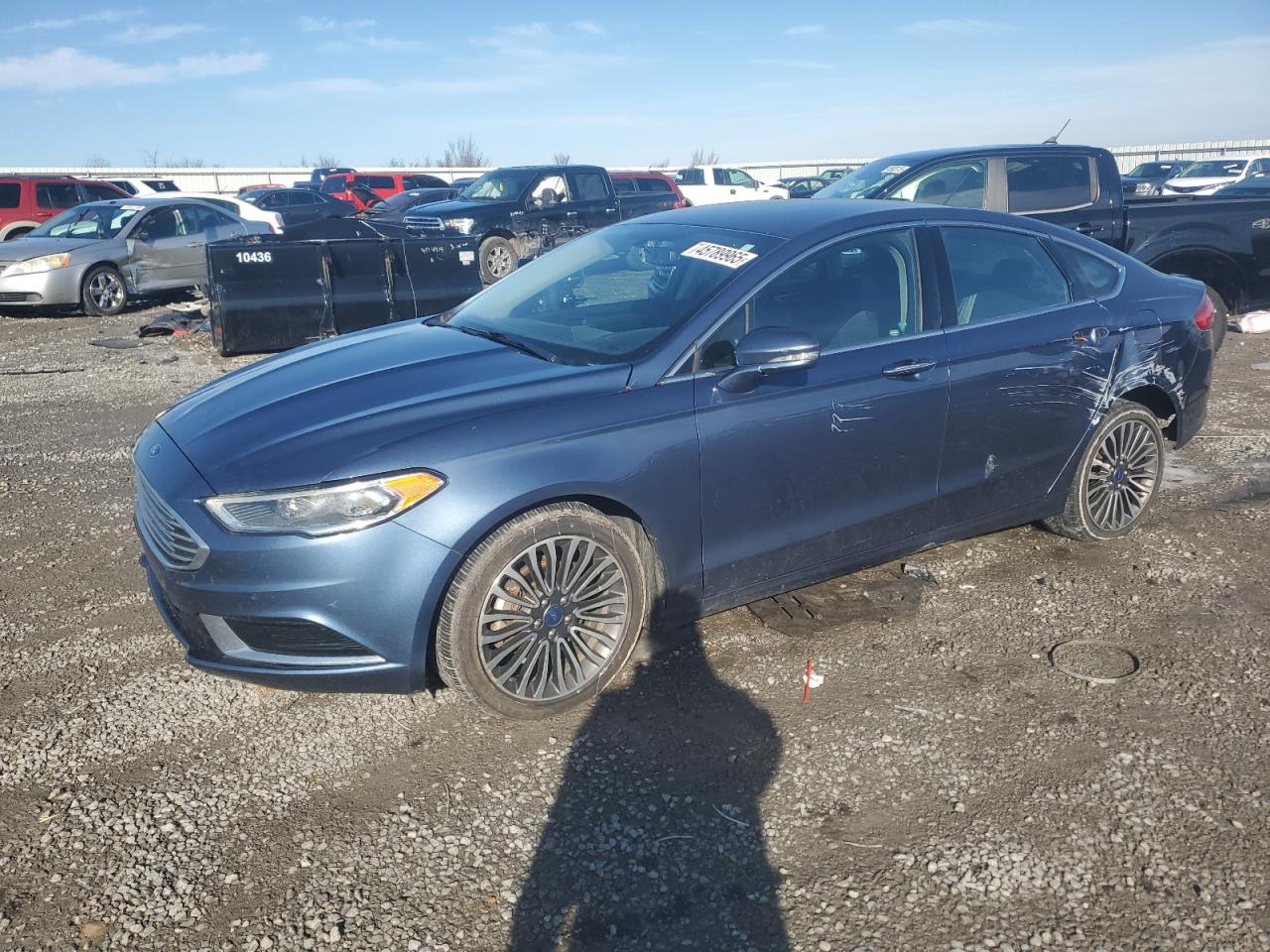 2018 Ford Fusion Se de vânzare în Earlington, KY - Side