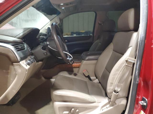  CHEVROLET TAHOE 2015 Czerwony