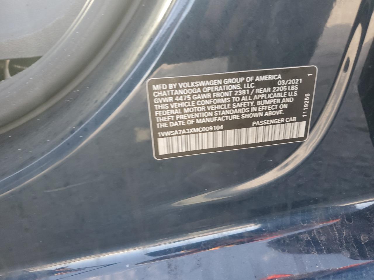 2021 Volkswagen Passat - Image 13