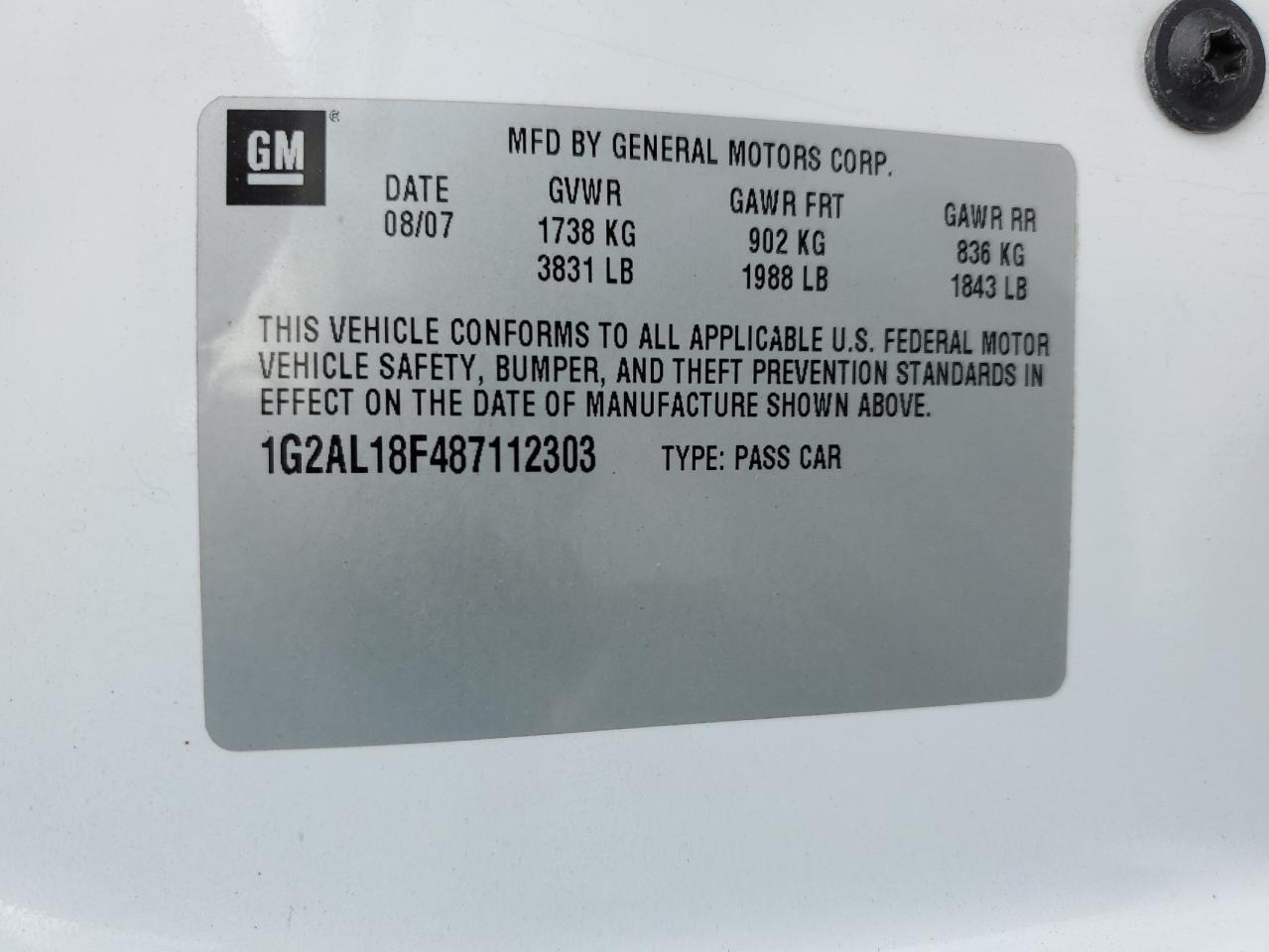 2008 Pontiac G5 - Image 12