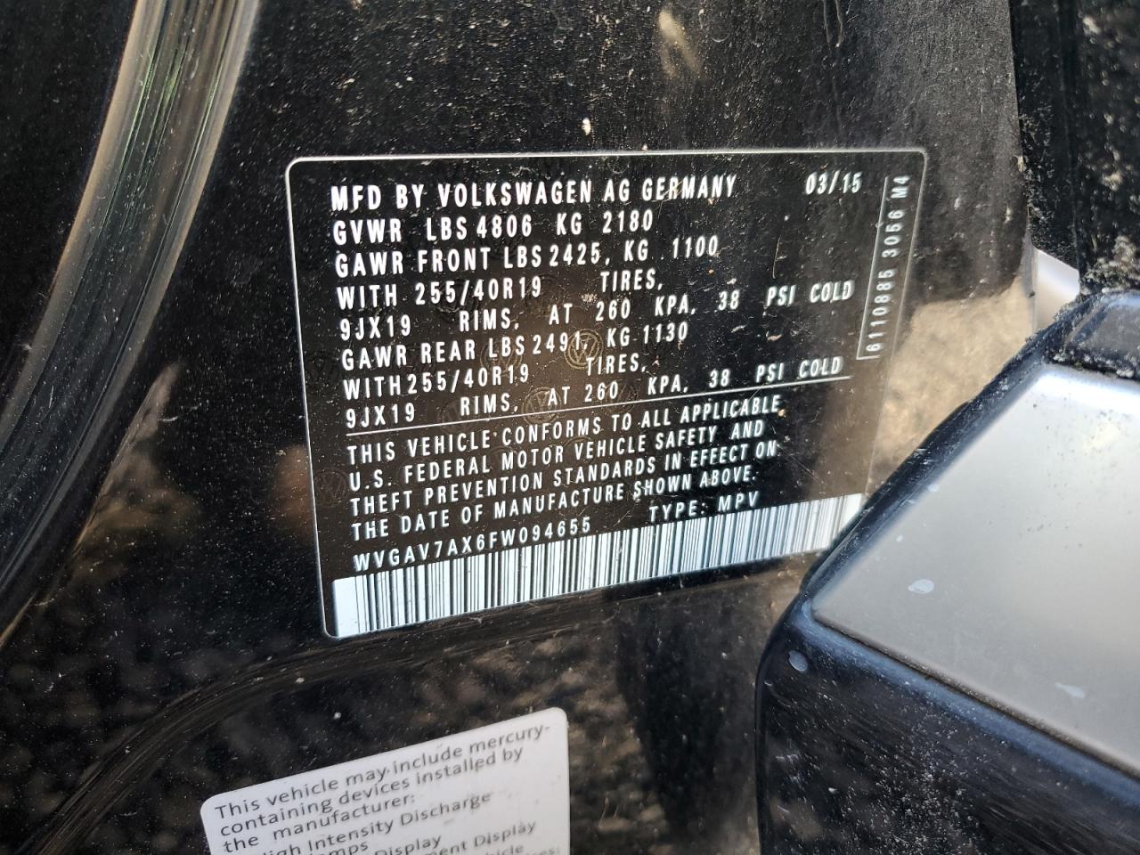2015 Volkswagen Tiguan - Image 13