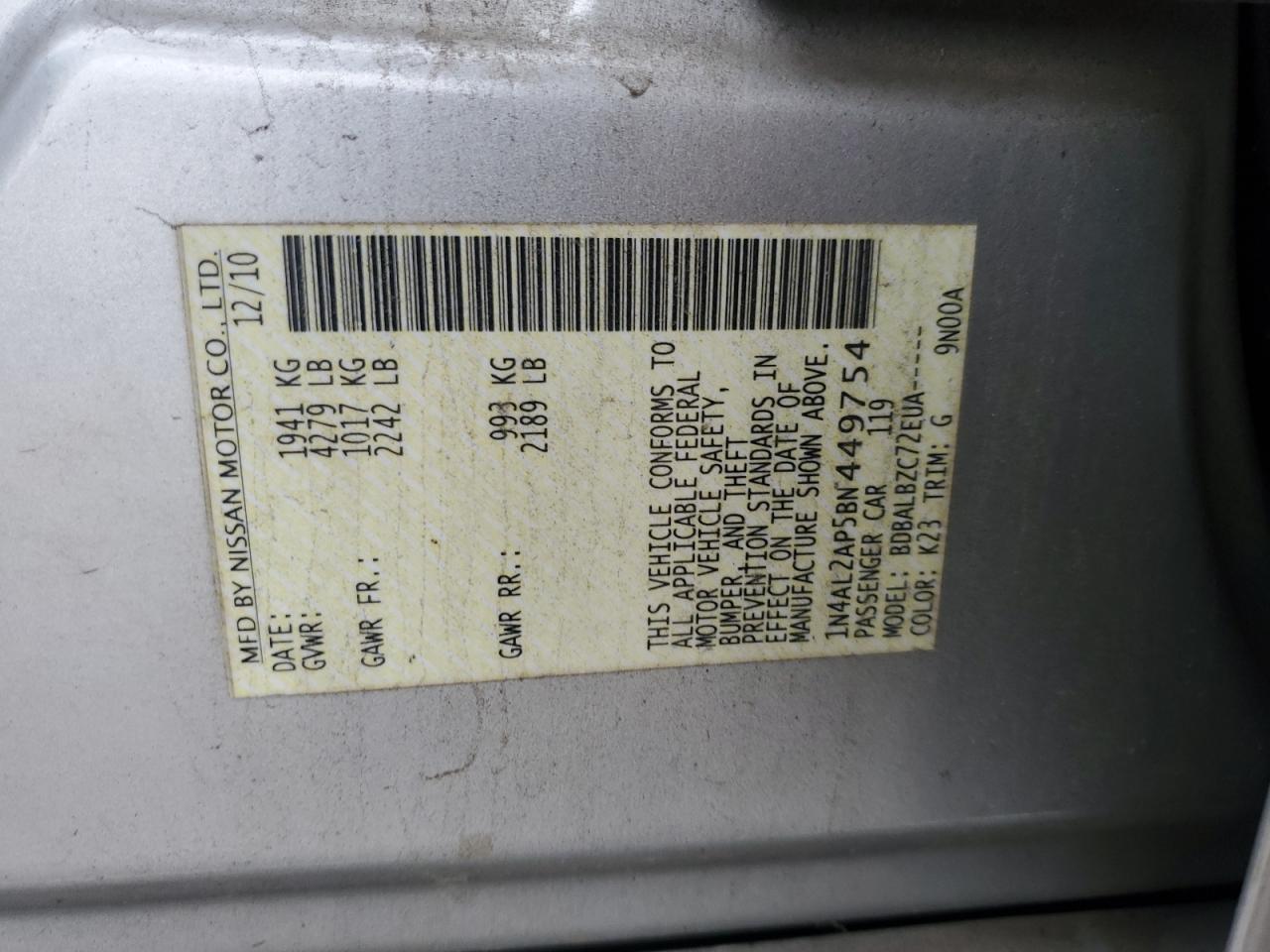 2011 Nissan Altima - Image 14