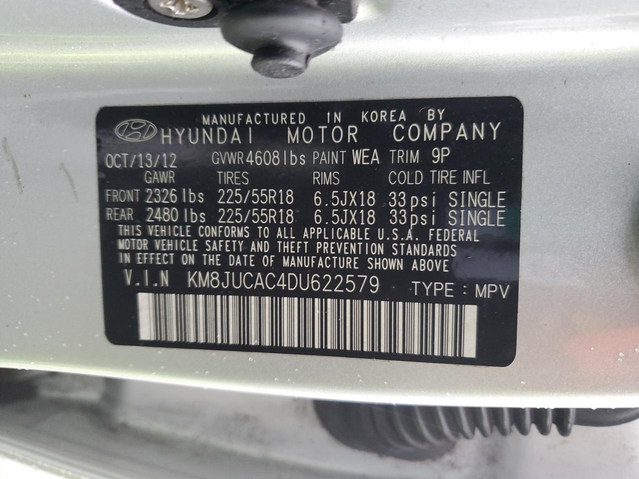 2013 Hyundai Tucson - Image 13