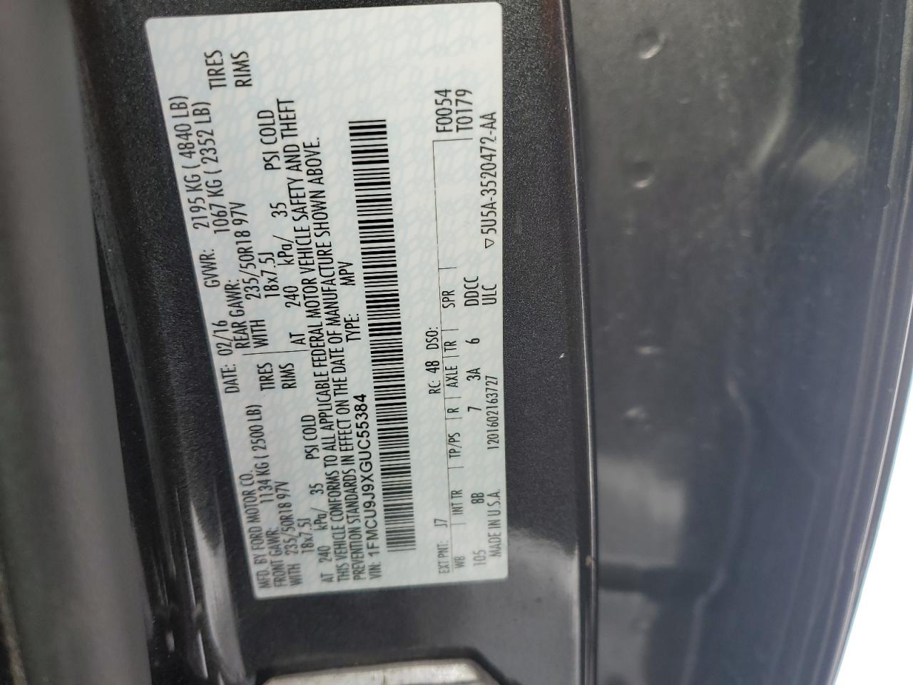 2016 Ford Escape - Image 13