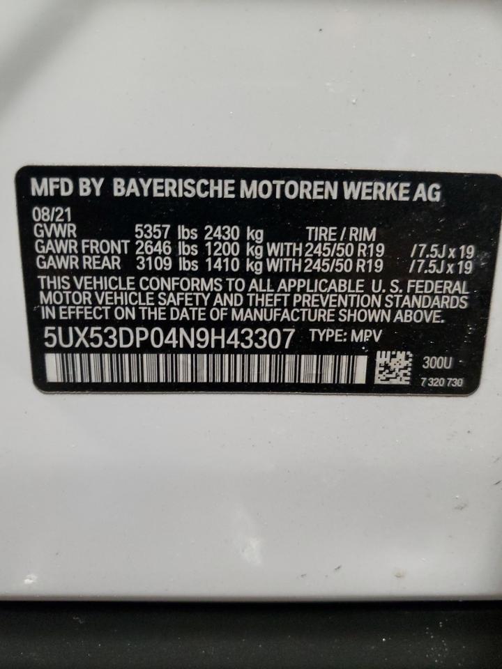 2022 BMW X3 - Image 13