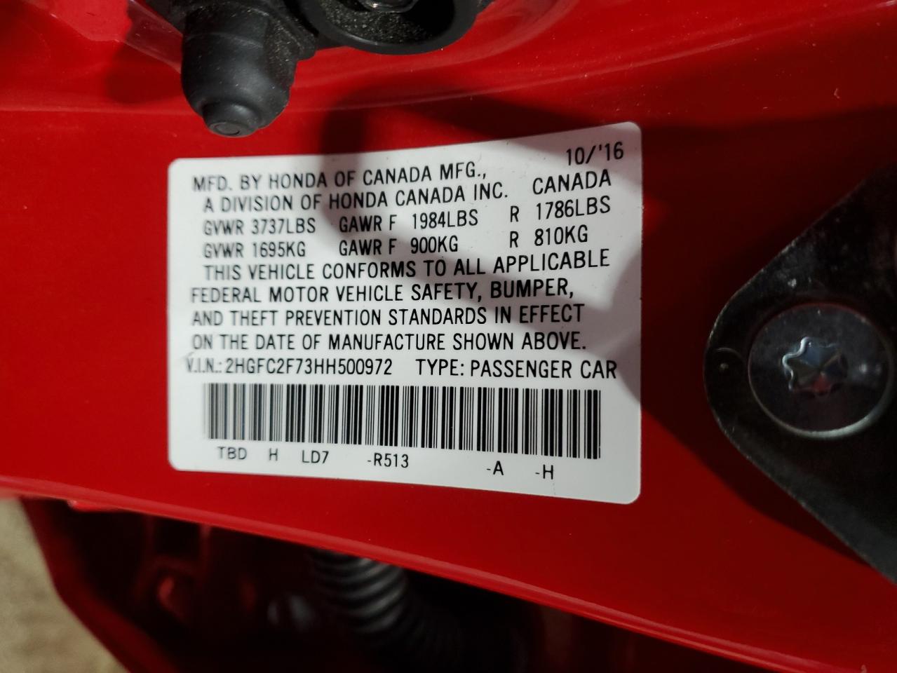 2017 Honda Civic - Image 12