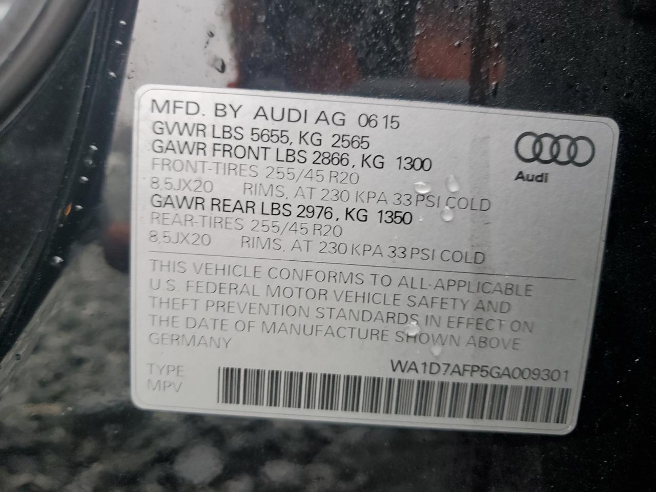 2016 Audi Q5 - Image 15